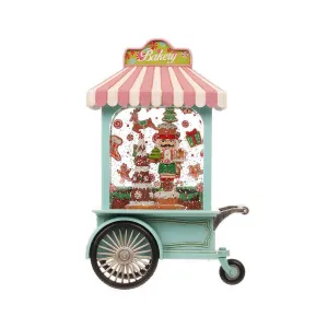 HARMONIER XMAS LED NUTCRACKER BOOTH 27CM  (1480g)