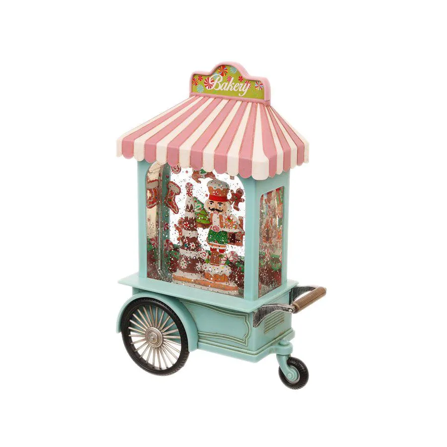 HARMONIER XMAS LED NUTCRACKER BOOTH 27CM  (1480g)