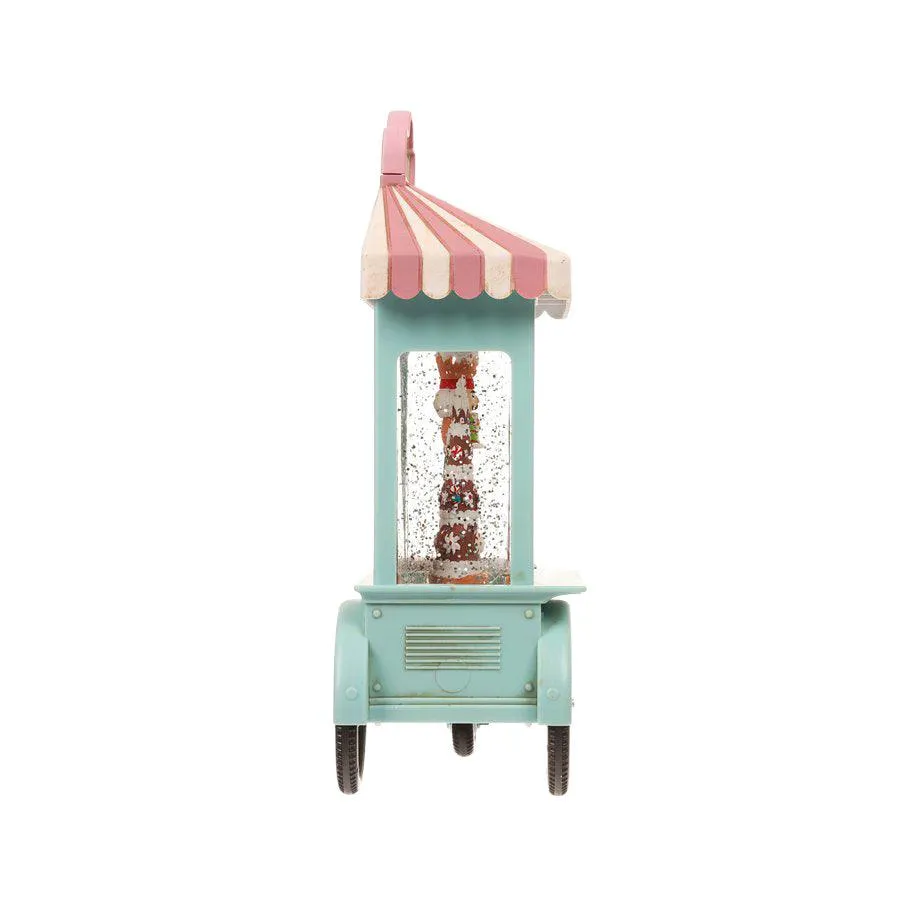 HARMONIER XMAS LED NUTCRACKER BOOTH 27CM  (1480g)