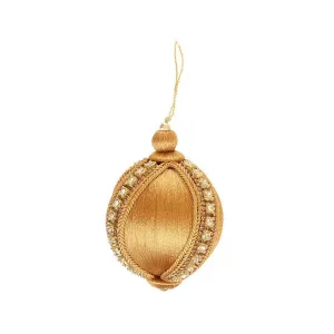 HARMONIER XMAS ORNAMENT 10CM 1 PC - GOLD JEWEL  (90g)