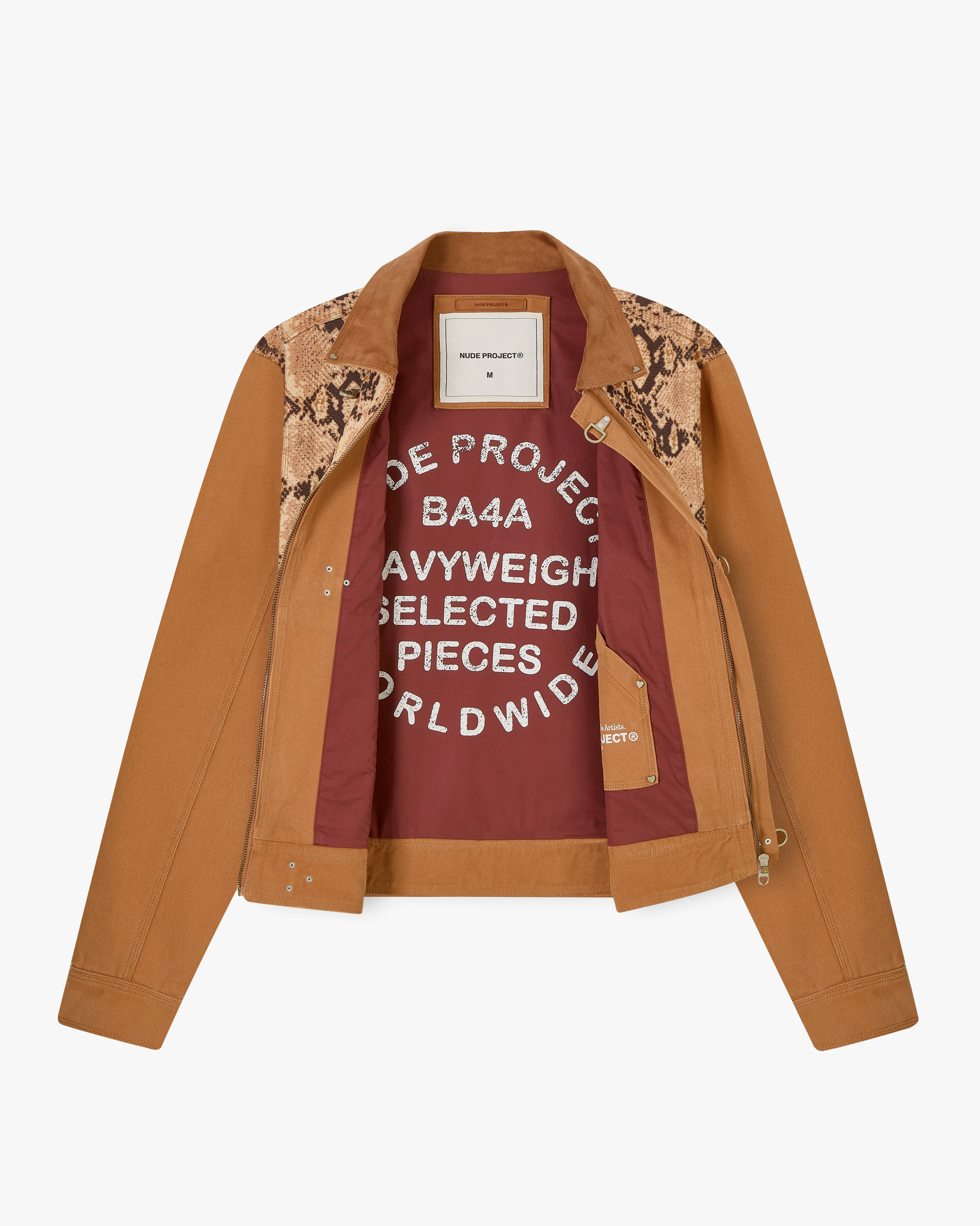 Heavy Canvas Trucker Jacket Animalie