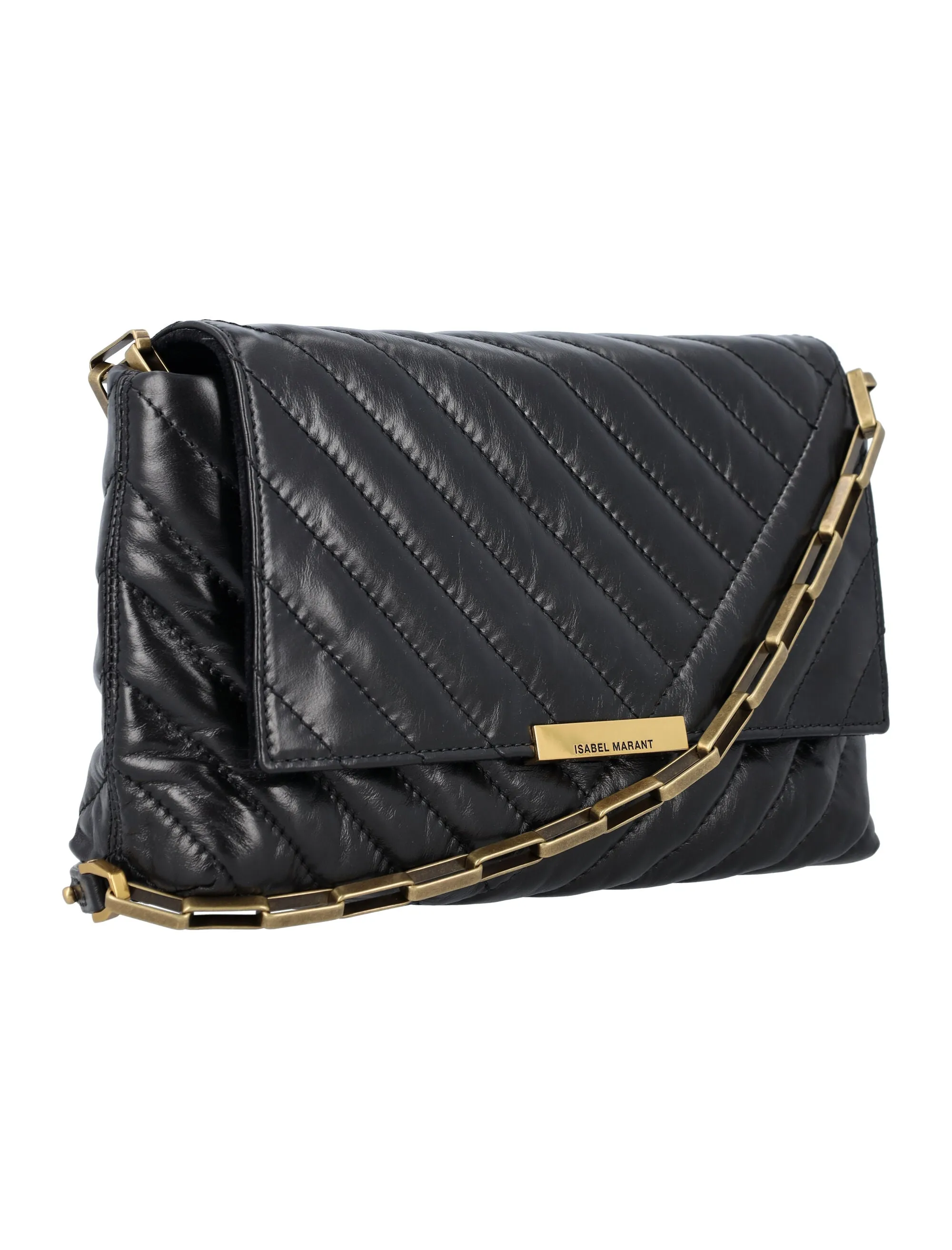 Isabel Marant Merine Quilted Crossbody Bag