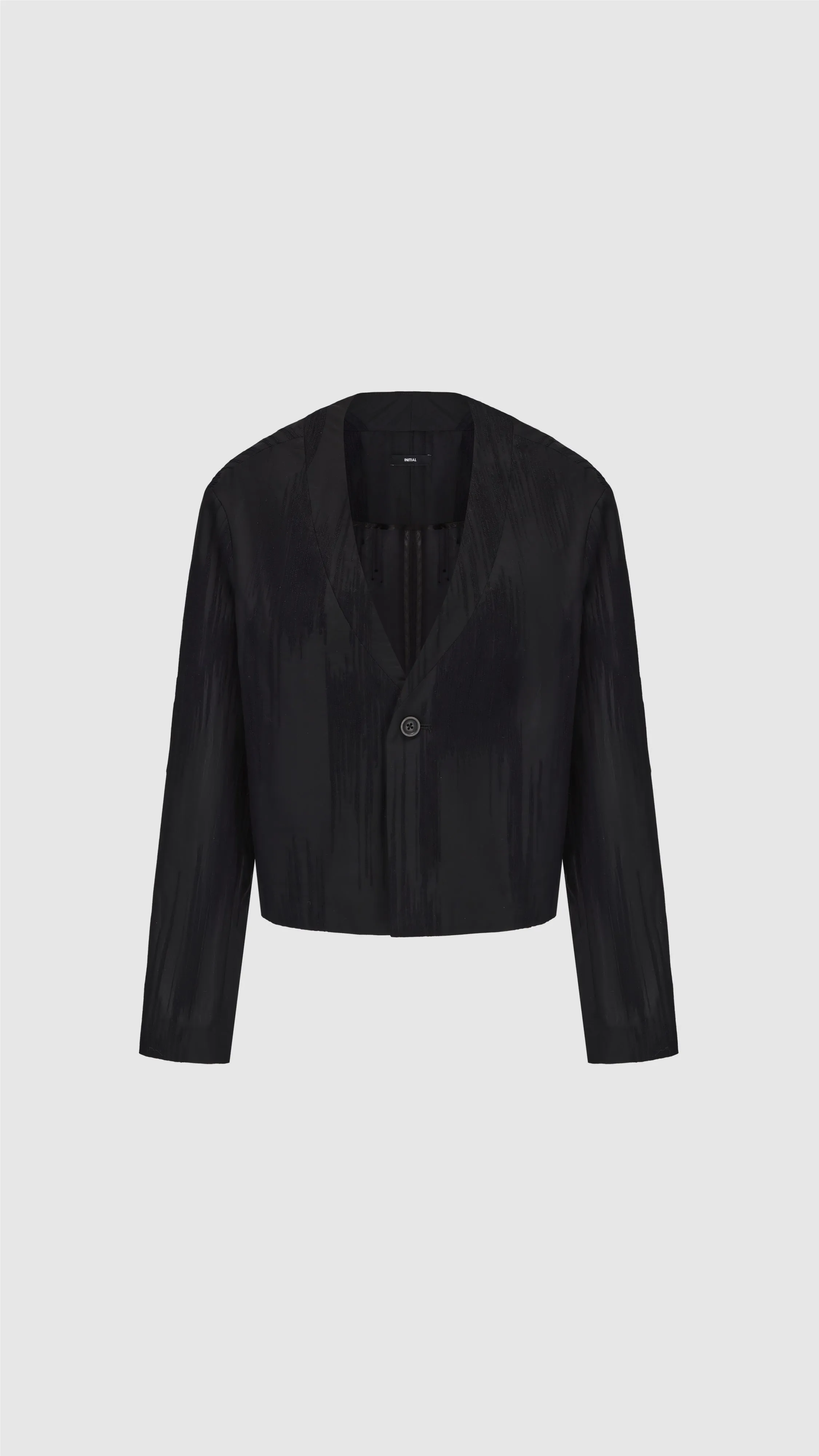 Jacquard Double-Breast Jacket