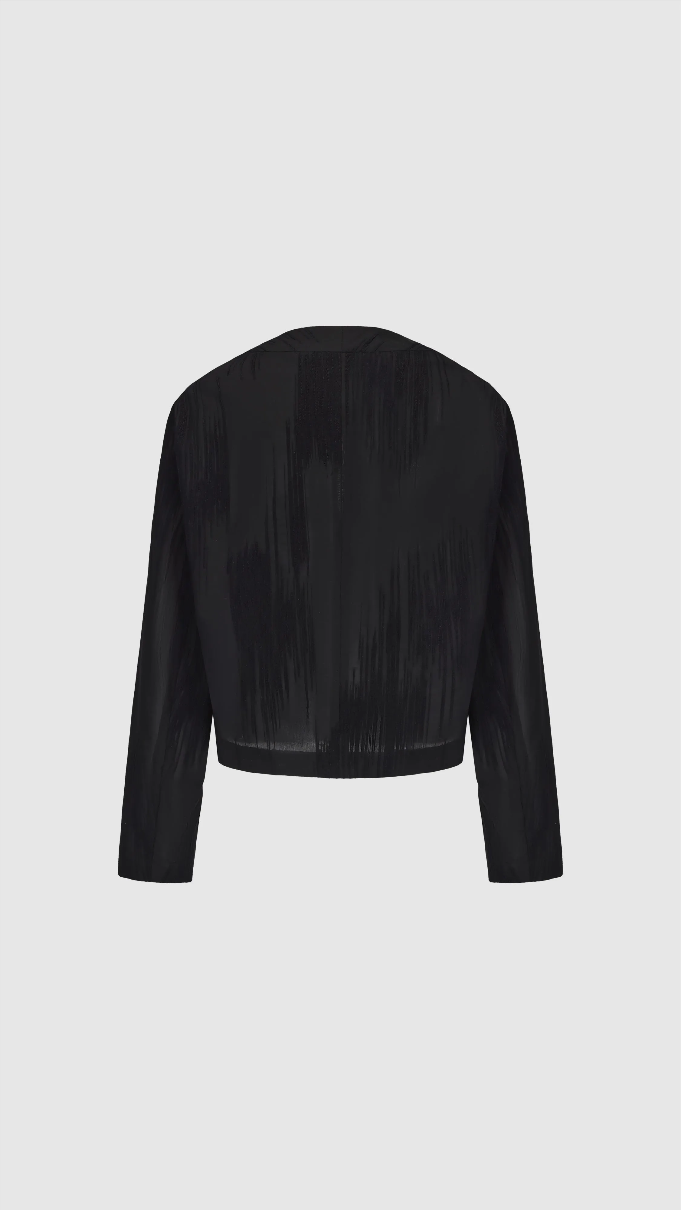 Jacquard Double-Breast Jacket