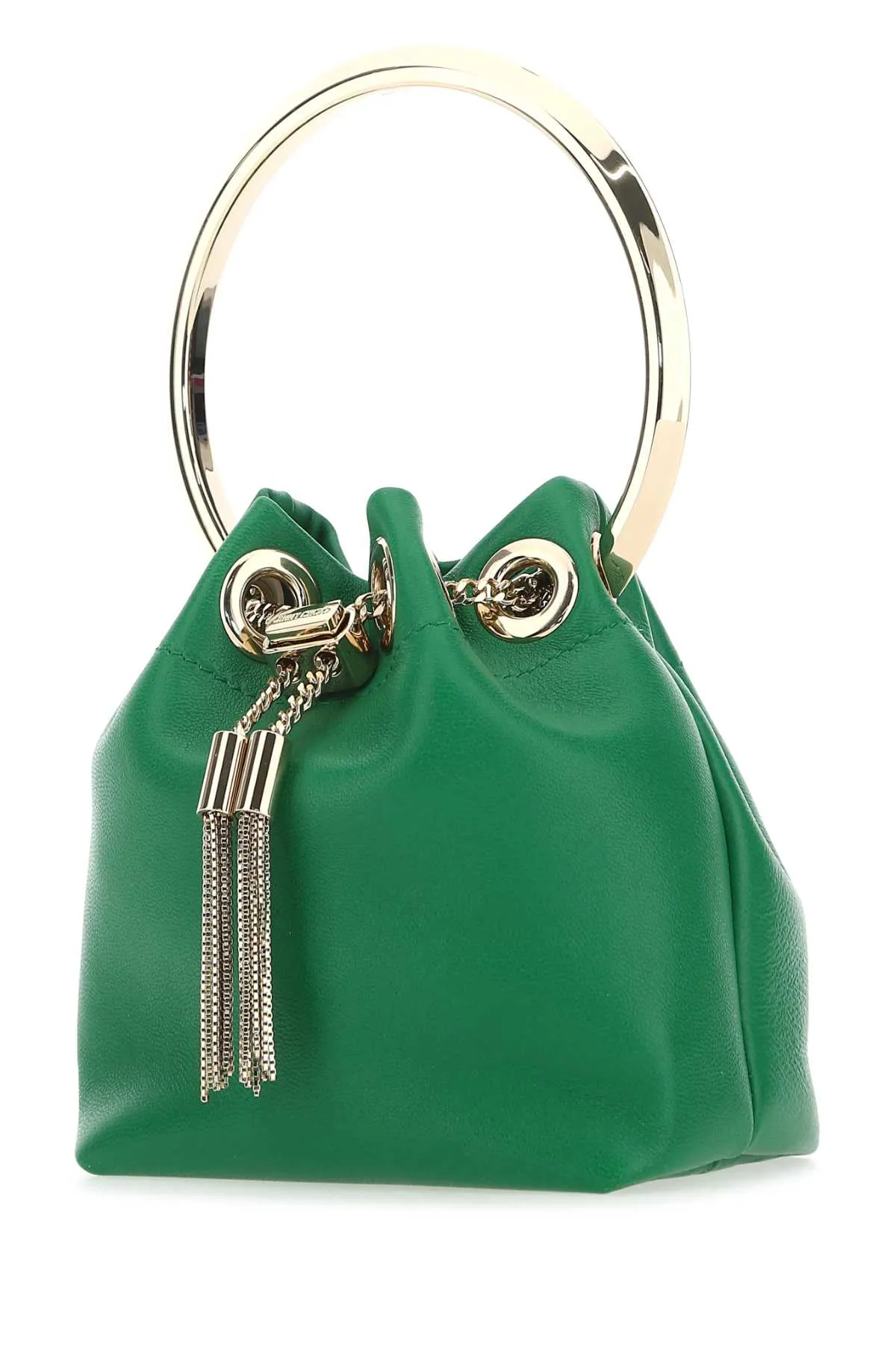 Jimmy Choo Allover Star Chain-Link Mini Toe Bag