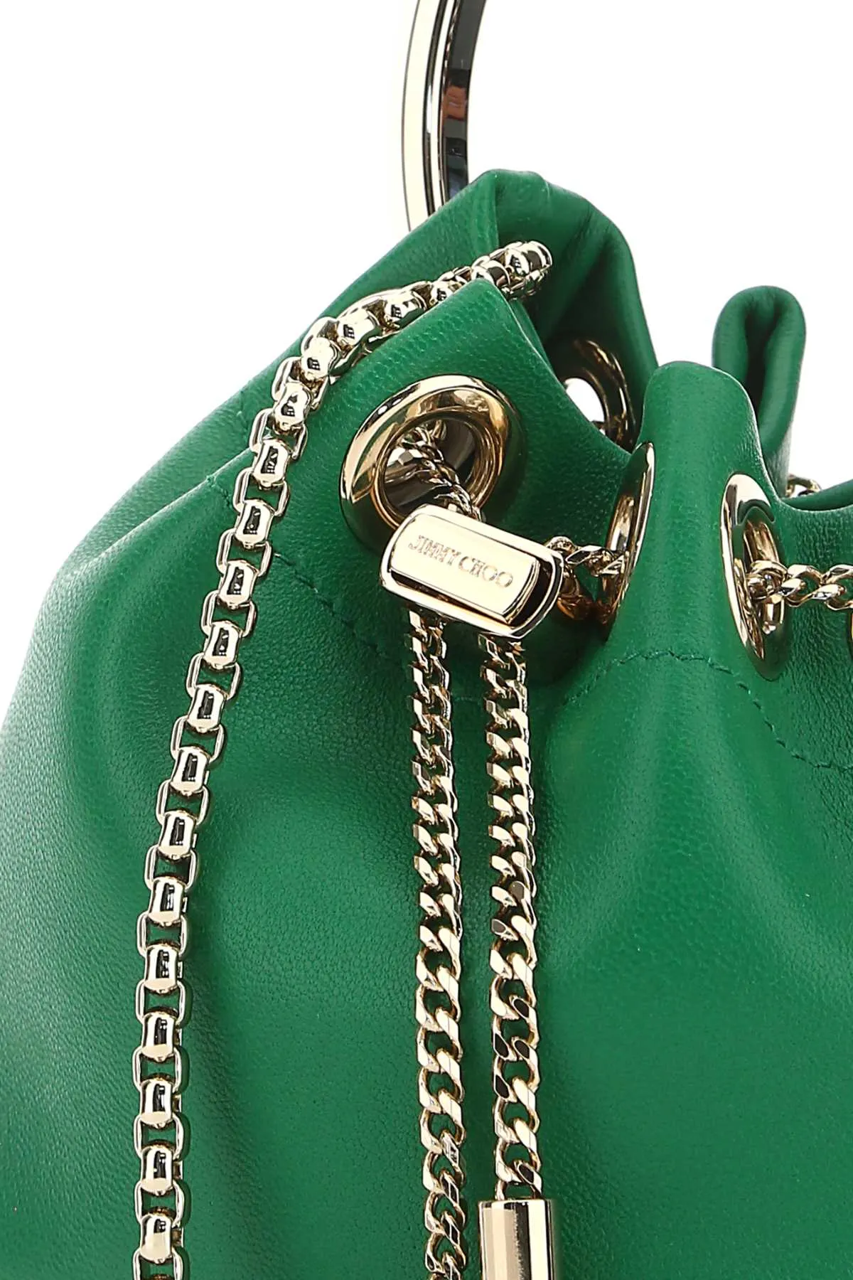 Jimmy Choo Allover Star Chain-Link Mini Toe Bag