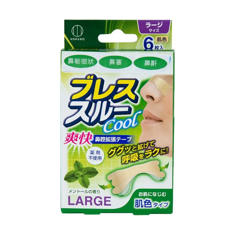 KOKUBO Breathe through L -Tan strips-6pcs Mint
