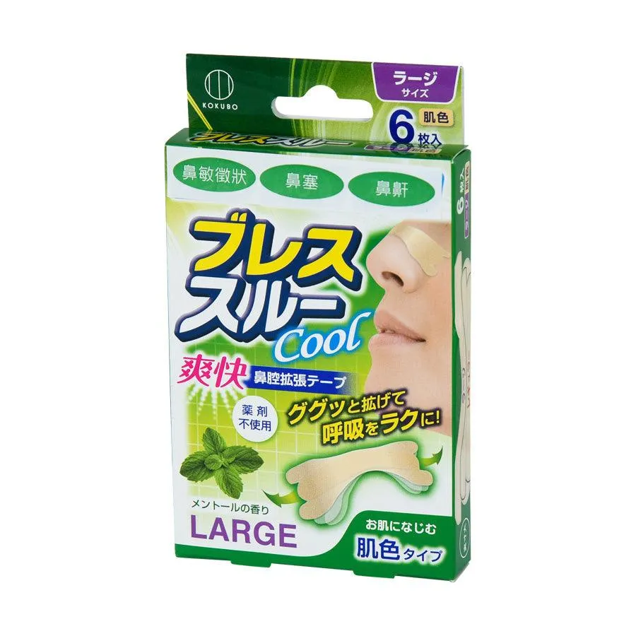 KOKUBO Breathe through L -Tan strips-6pcs Mint