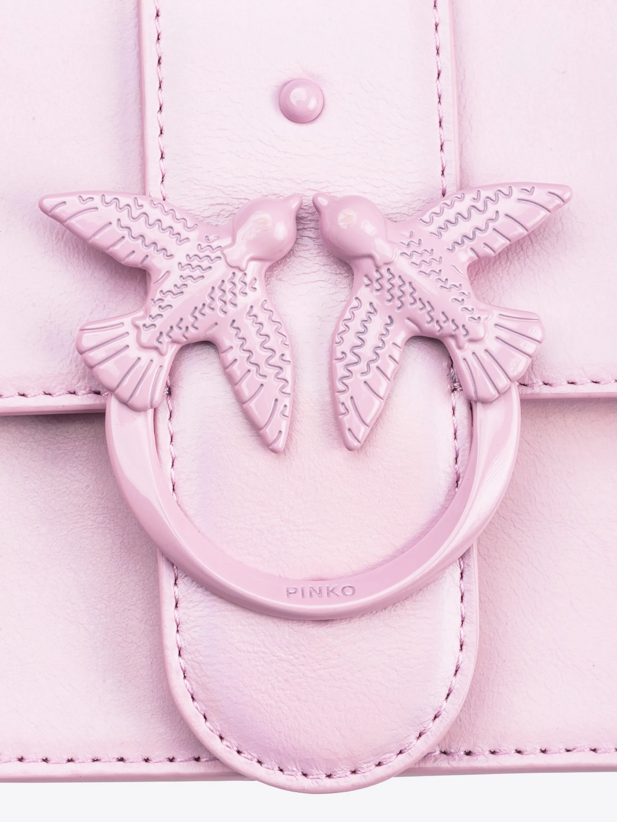 Lilac Color Block Iridescent Nappa Bag
