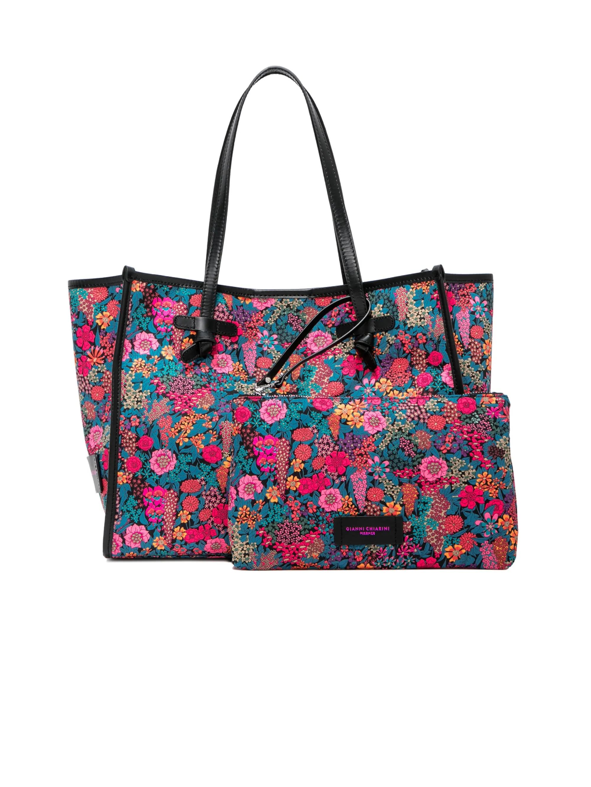 Limited Edition Bag with Black / Multi Floral Print