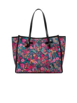Limited Edition Bag with Black / Multi Floral Print