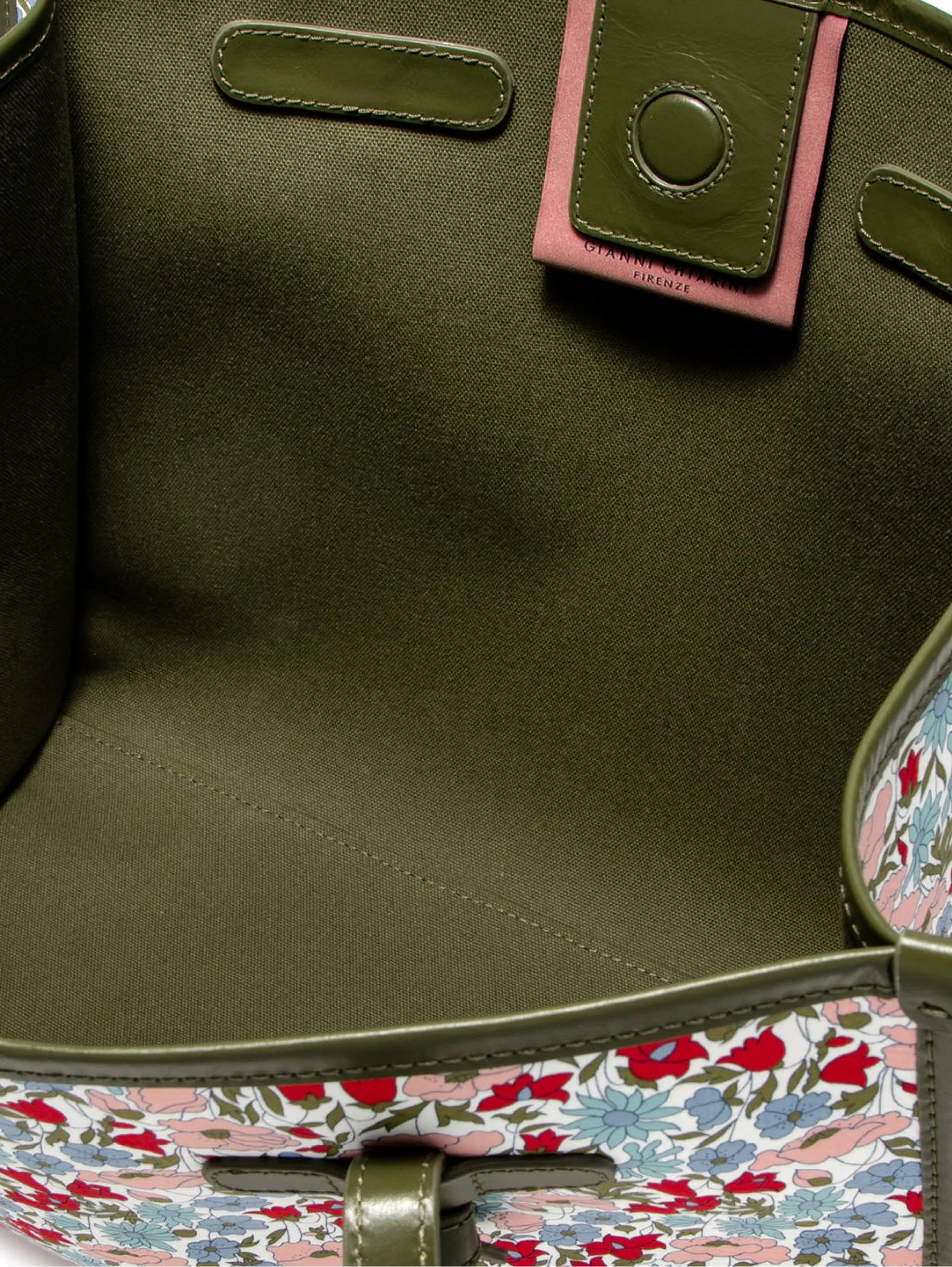Limited Edition Bag with Green / Multi Floral Print