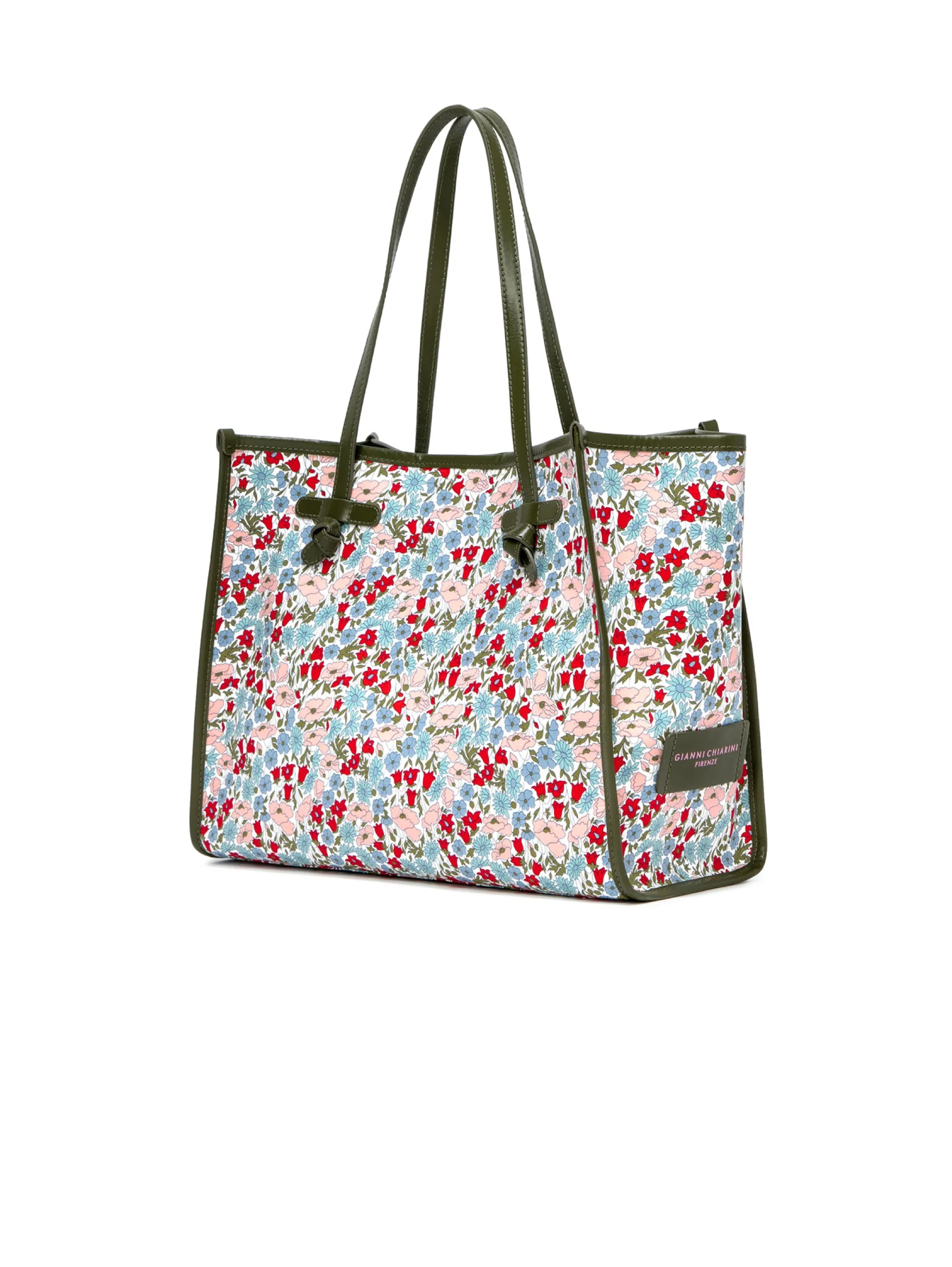 Limited Edition Bag with Green / Multi Floral Print