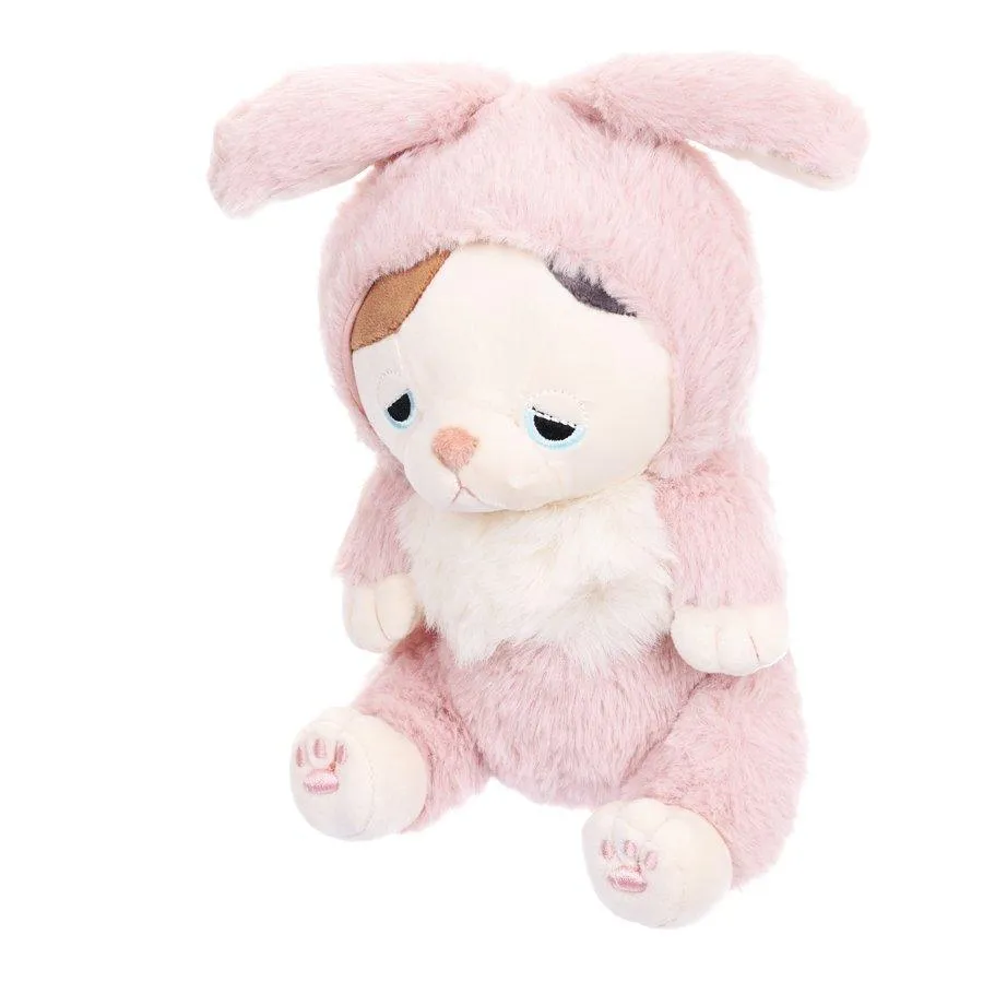 LIV HEART Nemunemu Animals Plush S - Rabbit Cat  (145g)