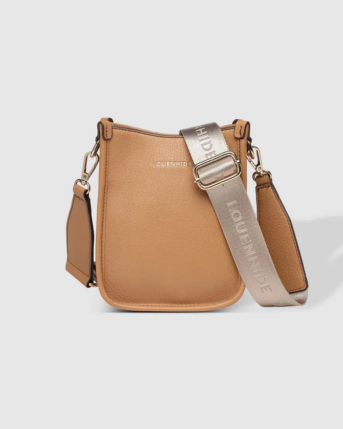 Louenhide Parker Phone Crossbody Bag Camel