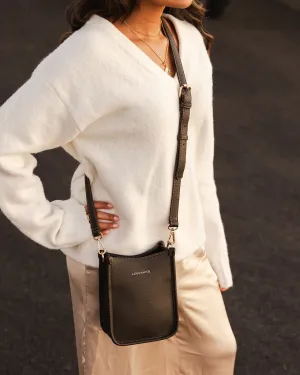 Louenhide Parker Phone Crossbody Bag Chocolate