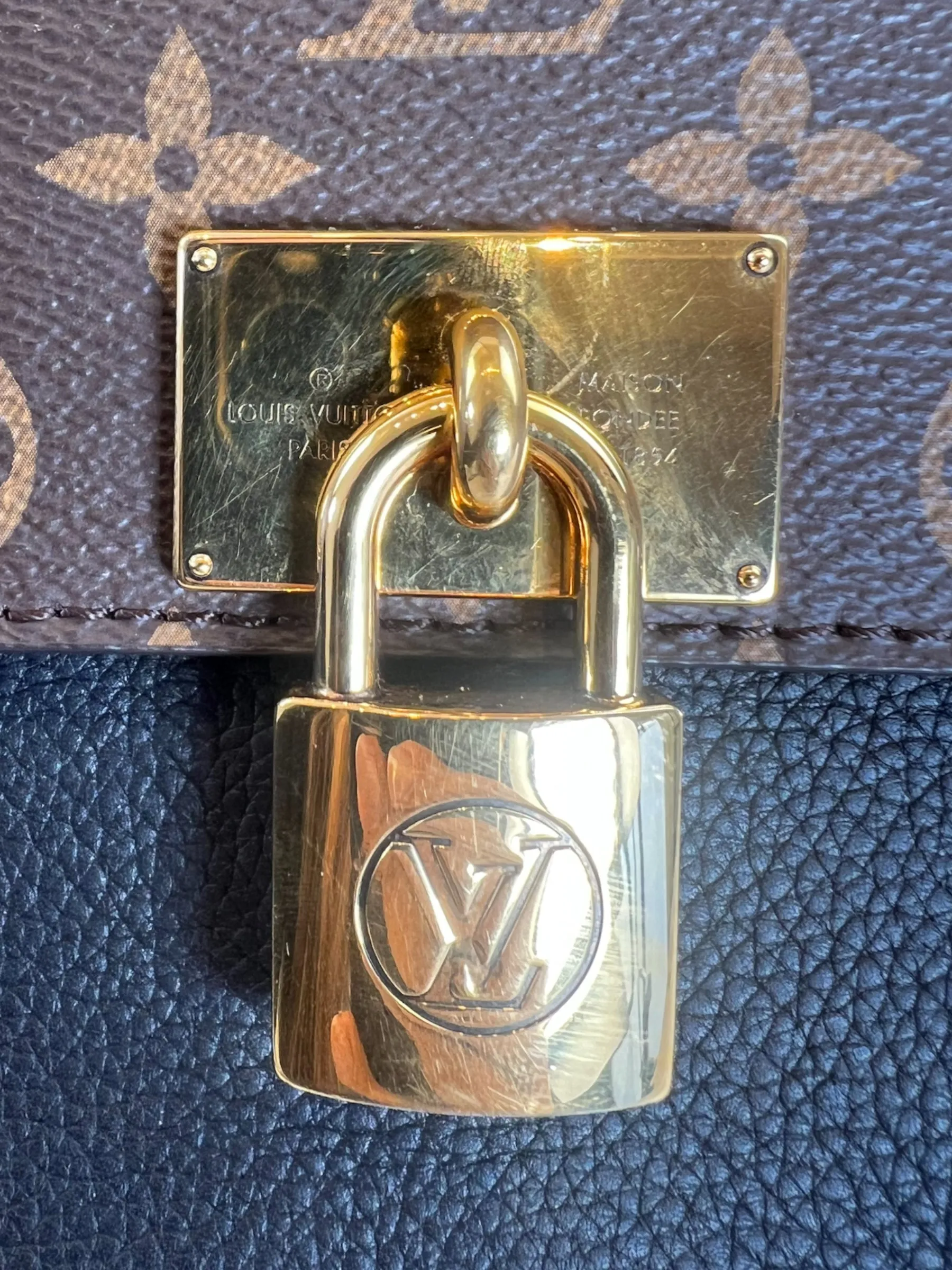 Louis Vuitton Monogram Canvas Marignan Shoulder Bag