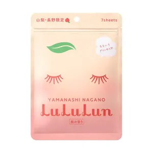 LULULUN Face Mask Yamanasi / Nagano Peach 7pcs  (108mL)