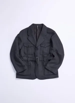 Marzotto Wool Single Breasted Soft Hunting Blazer