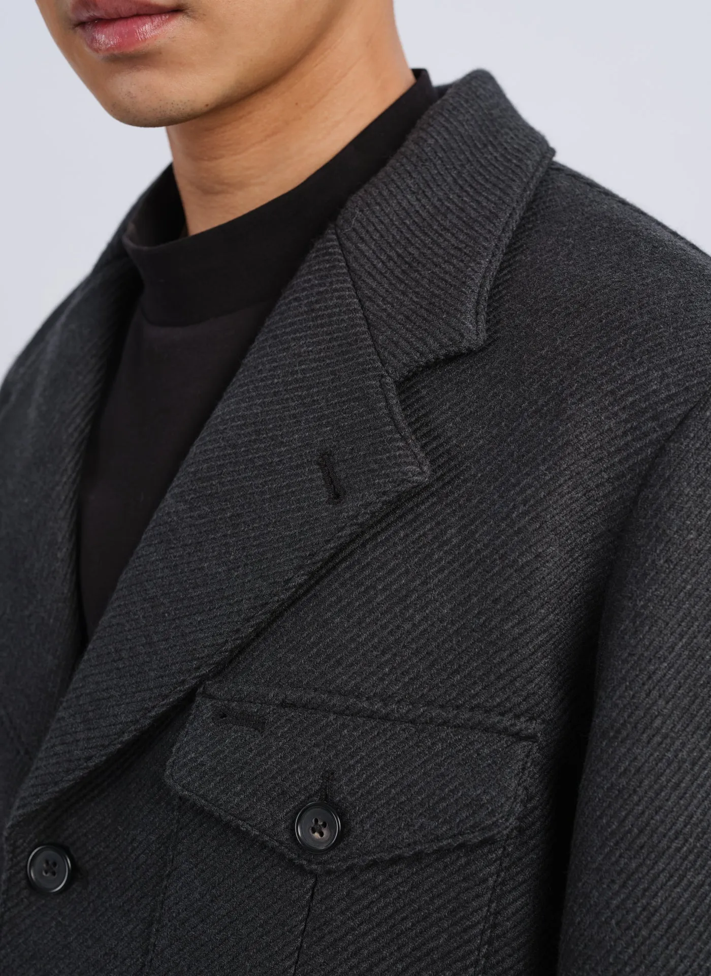 Marzotto Wool Single Breasted Soft Hunting Blazer