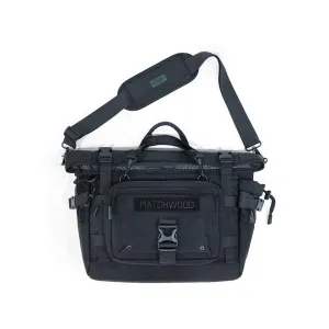 MATCHWOOD Force 3Way Tote - Black Grey  (820g)