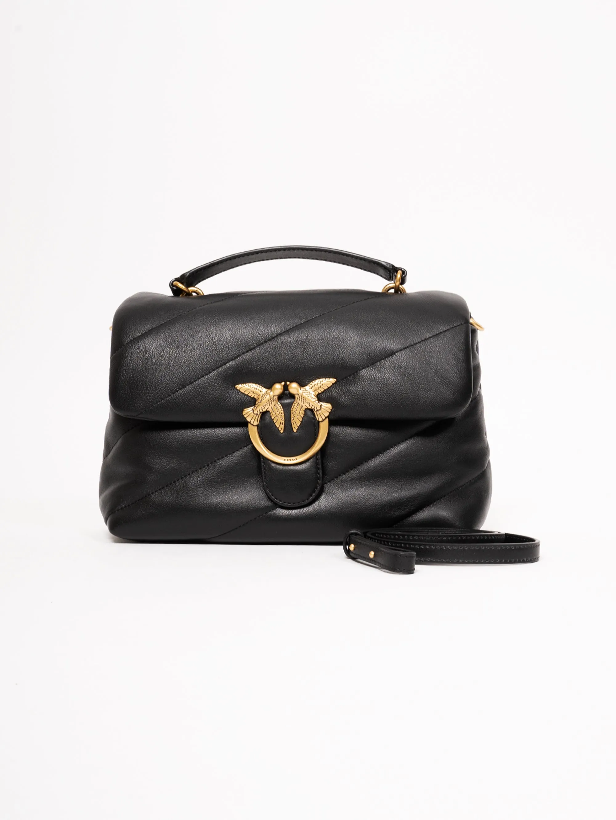 Maxi Bag in Black Nappa