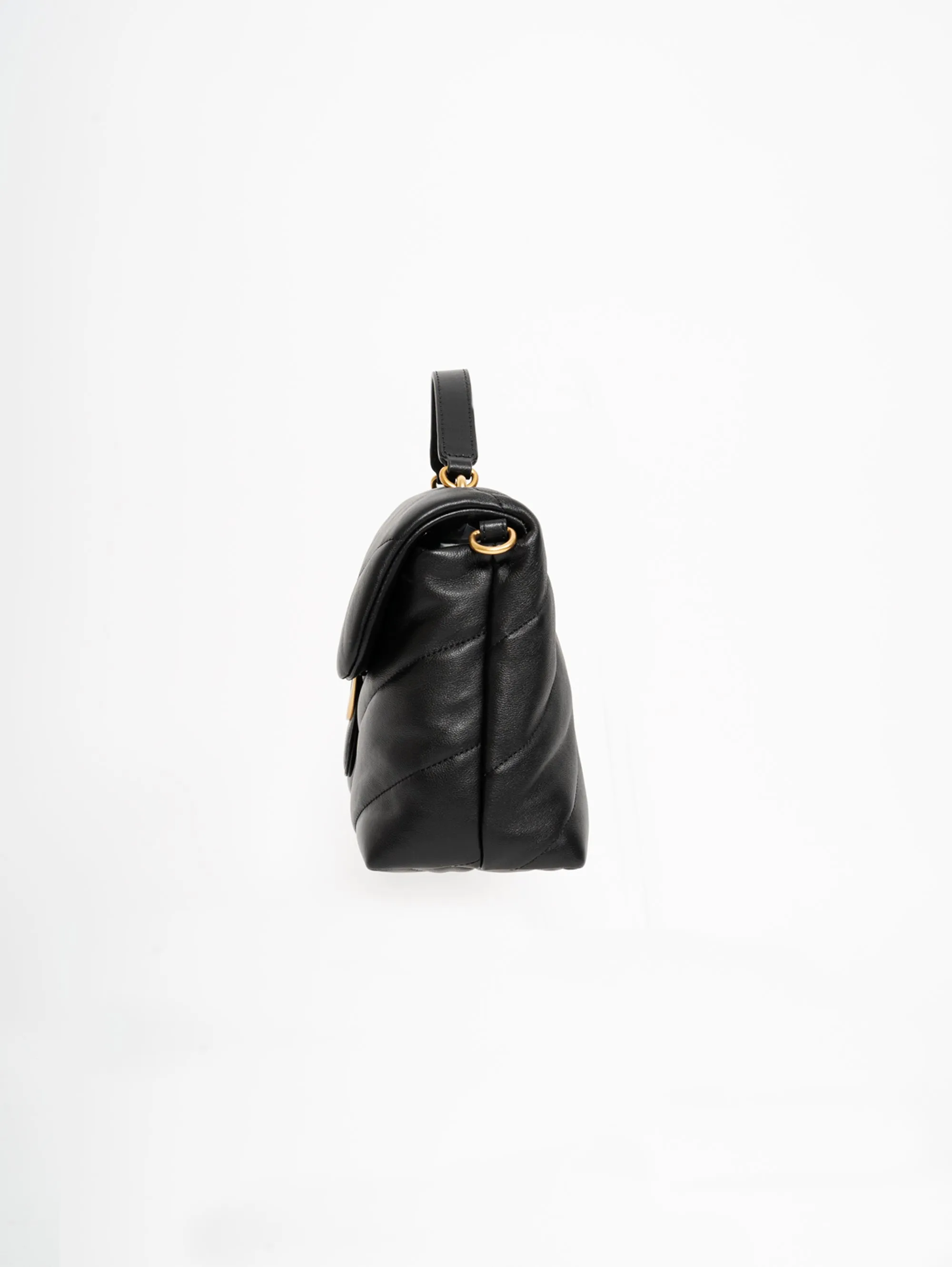 Maxi Bag in Black Nappa