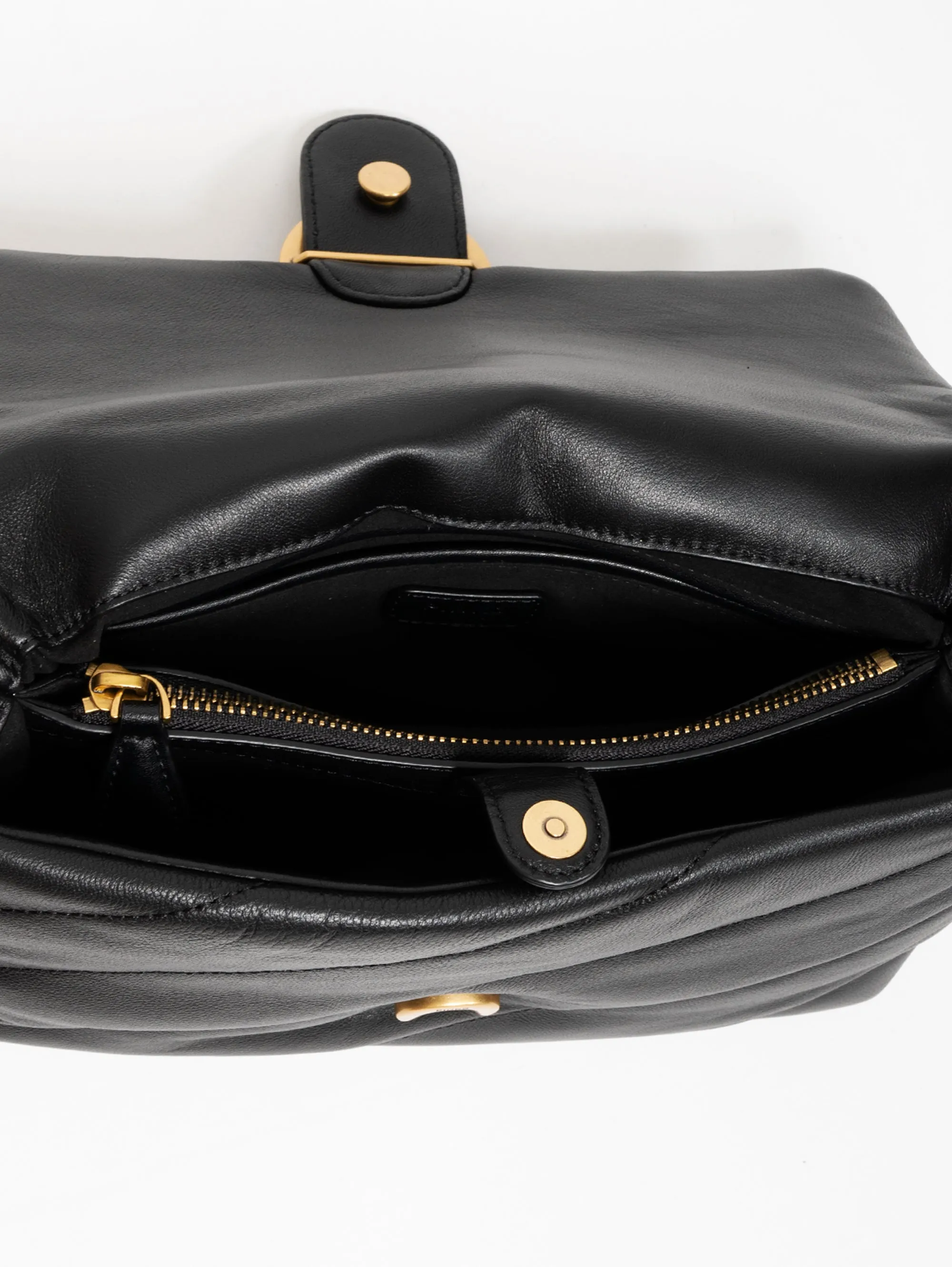 Maxi Bag in Black Nappa