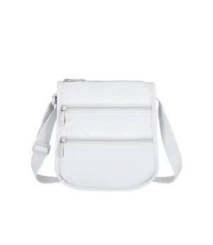 Medium 3-Zip Crossbody