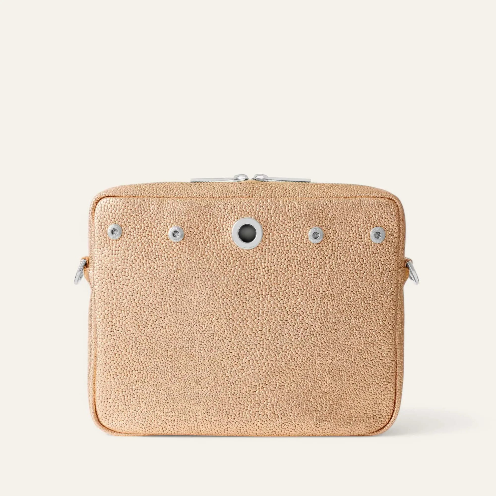 Mia Crossbody | Blush Rose with Silver hardware