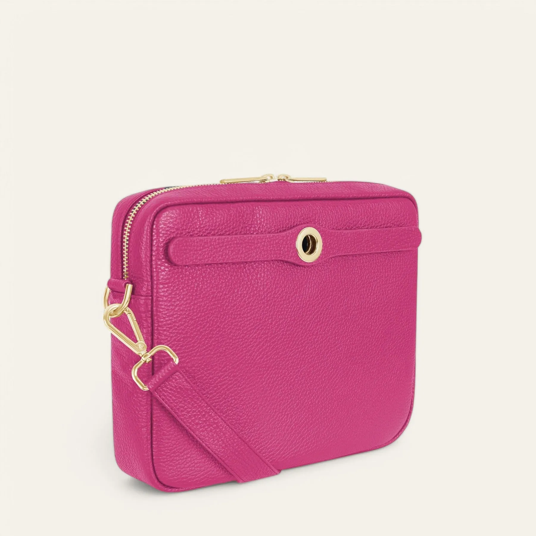 Mia Crossbody | Pink Kiss with Gold hardware