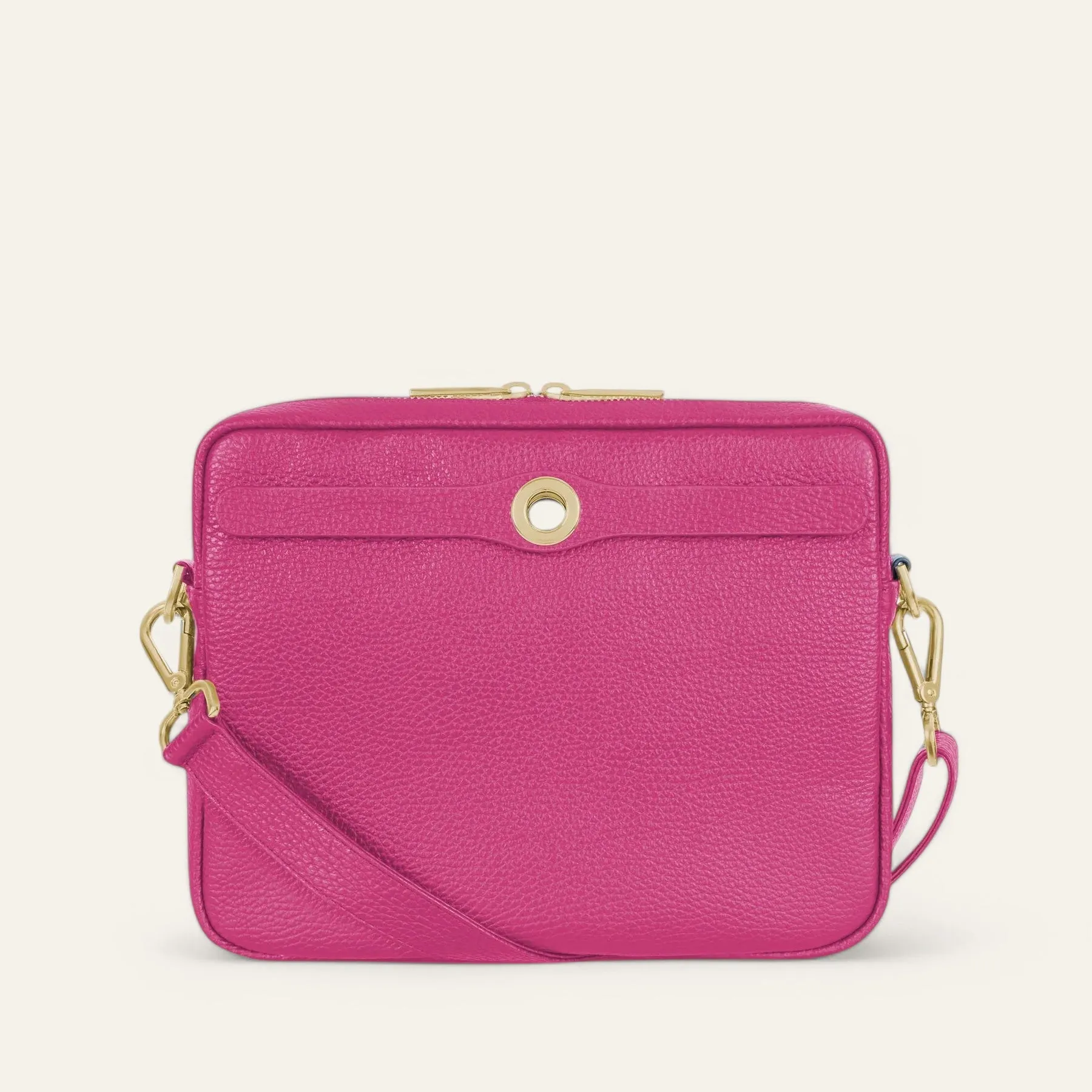 Mia Crossbody | Pink Kiss with Gold hardware