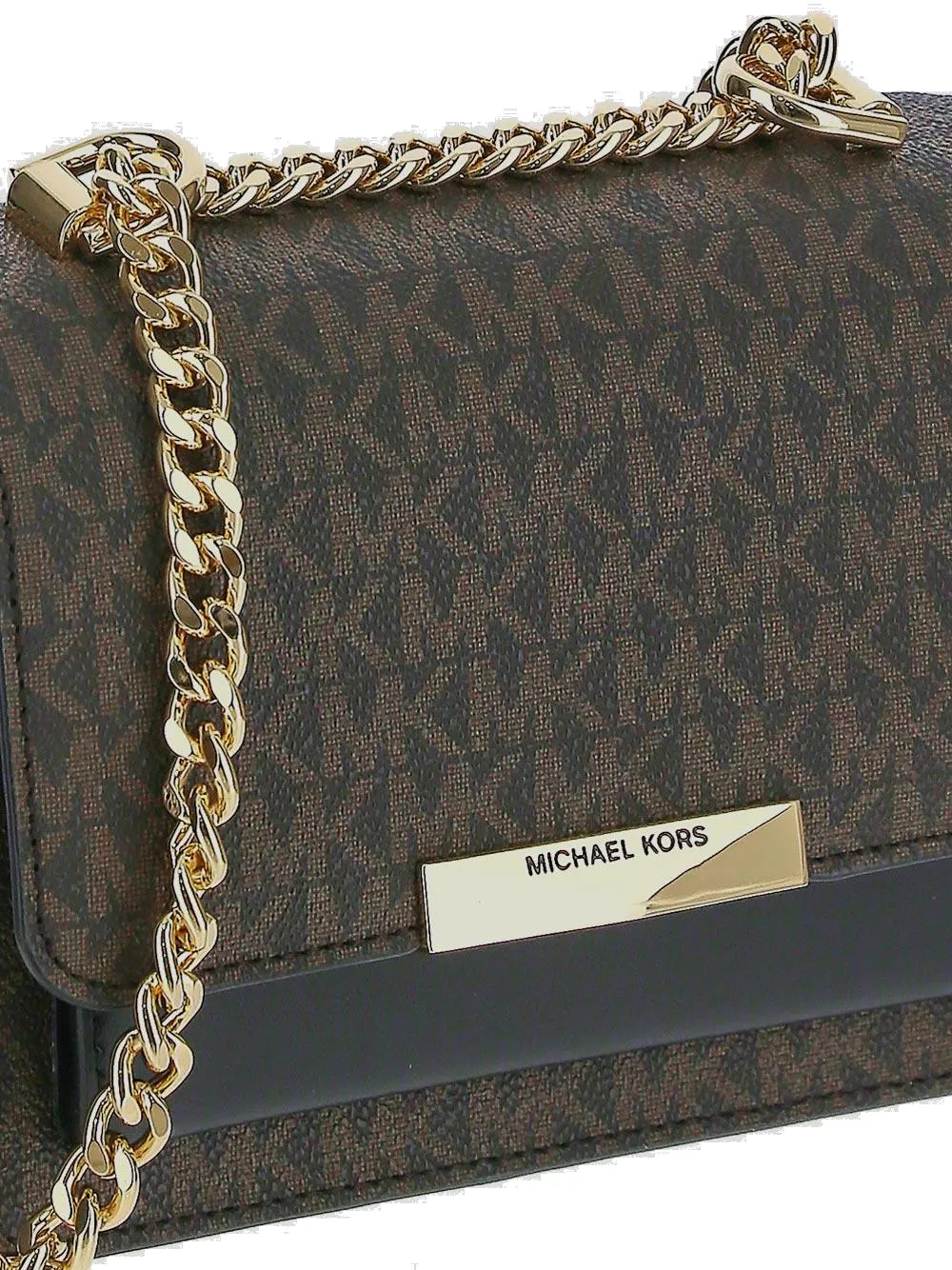 Michael Michael Kors Jade All-Over Logo Small Crossbody Bag