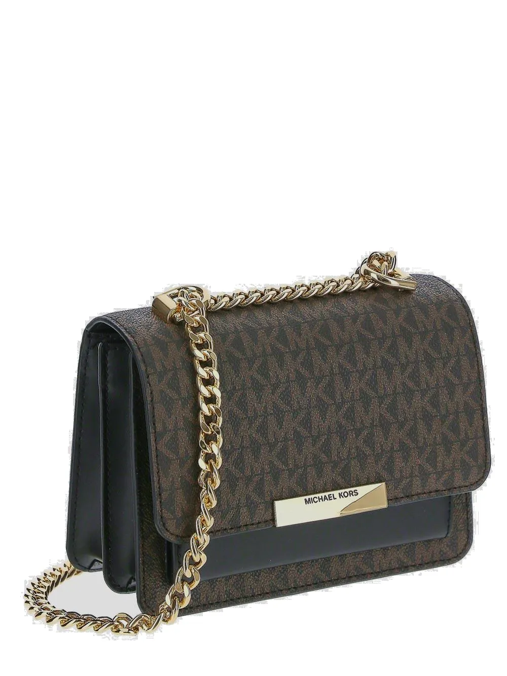 Michael Michael Kors Jade All-Over Logo Small Crossbody Bag