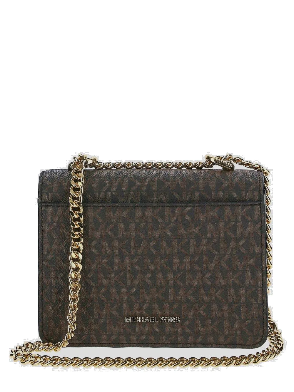 Michael Michael Kors Jade All-Over Logo Small Crossbody Bag