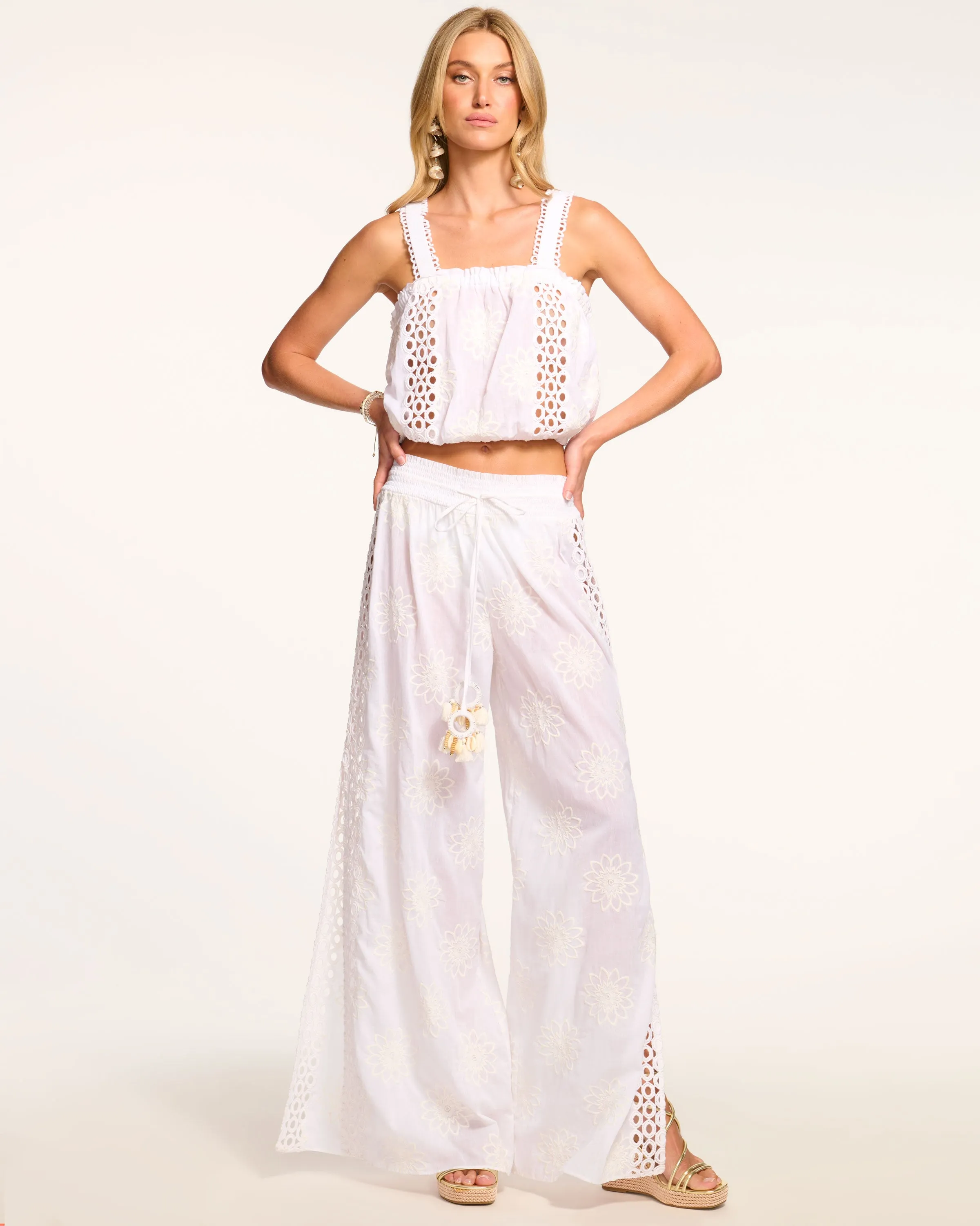 Milan Wide Leg Coverup Pant