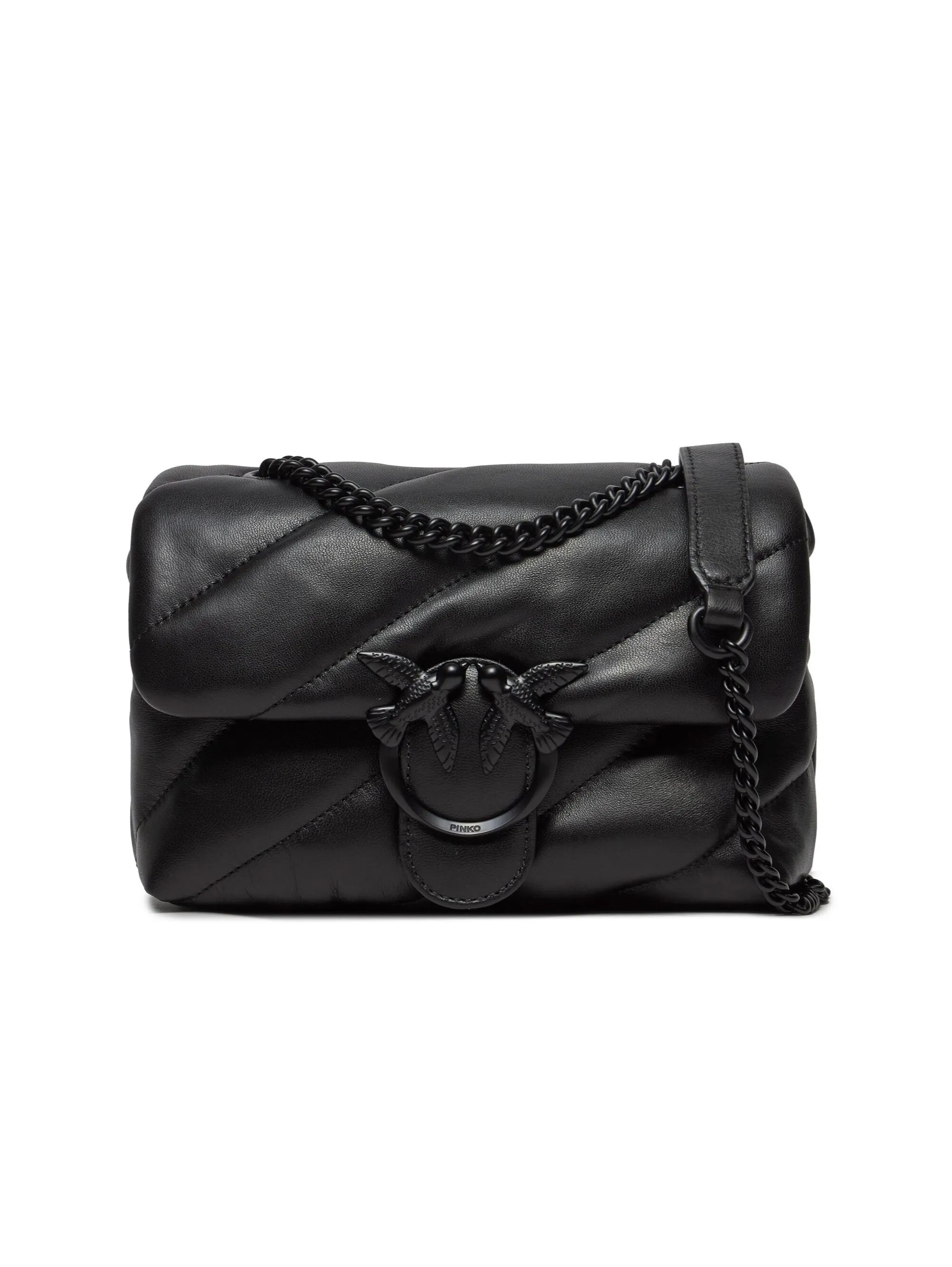 Mini Bag with Logo in Black Tone