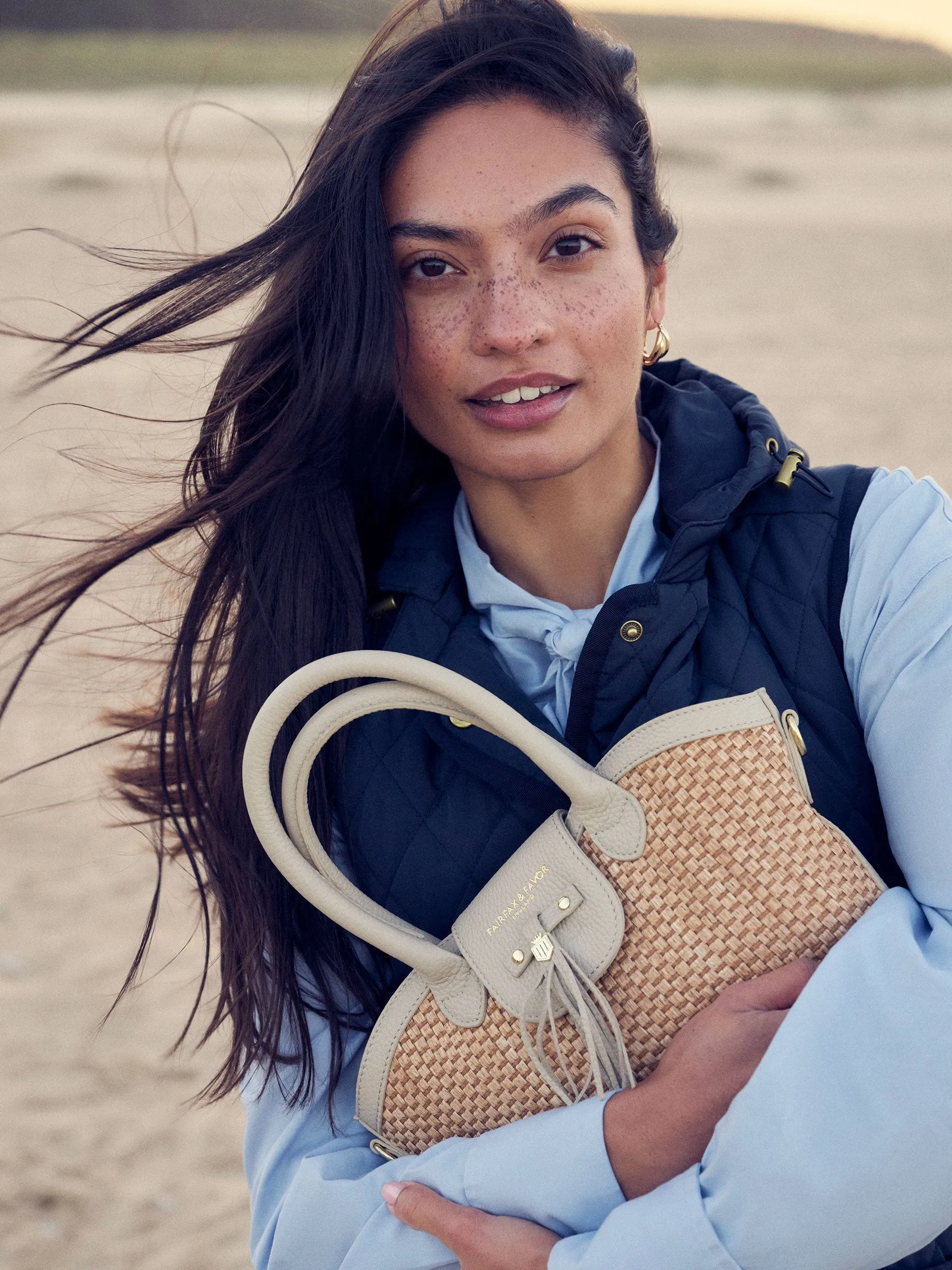 Mini Windsor Basket Bag - Stone Leather (Store Exclusive)