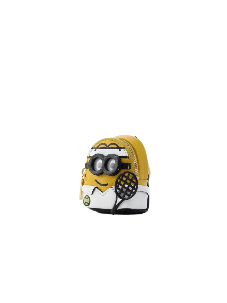 Minions Leather Nano Crossbody & Shoulder Handbag - Tennis