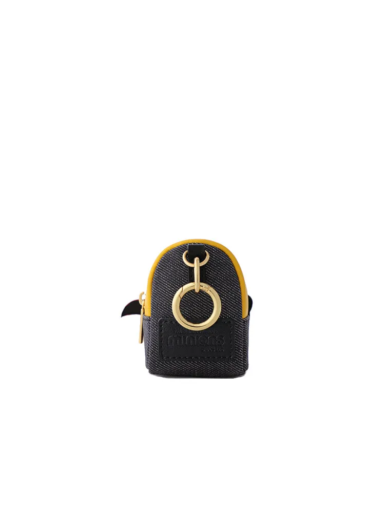Minions Leather Nano Crossbody & Shoulder Handbag