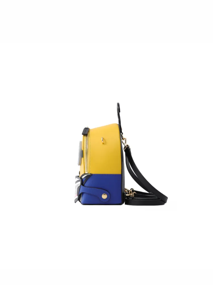 Minions My Boss Hate Me Leather Backpack