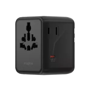 MOPHIE Essential Travel Adapter 70W - Black