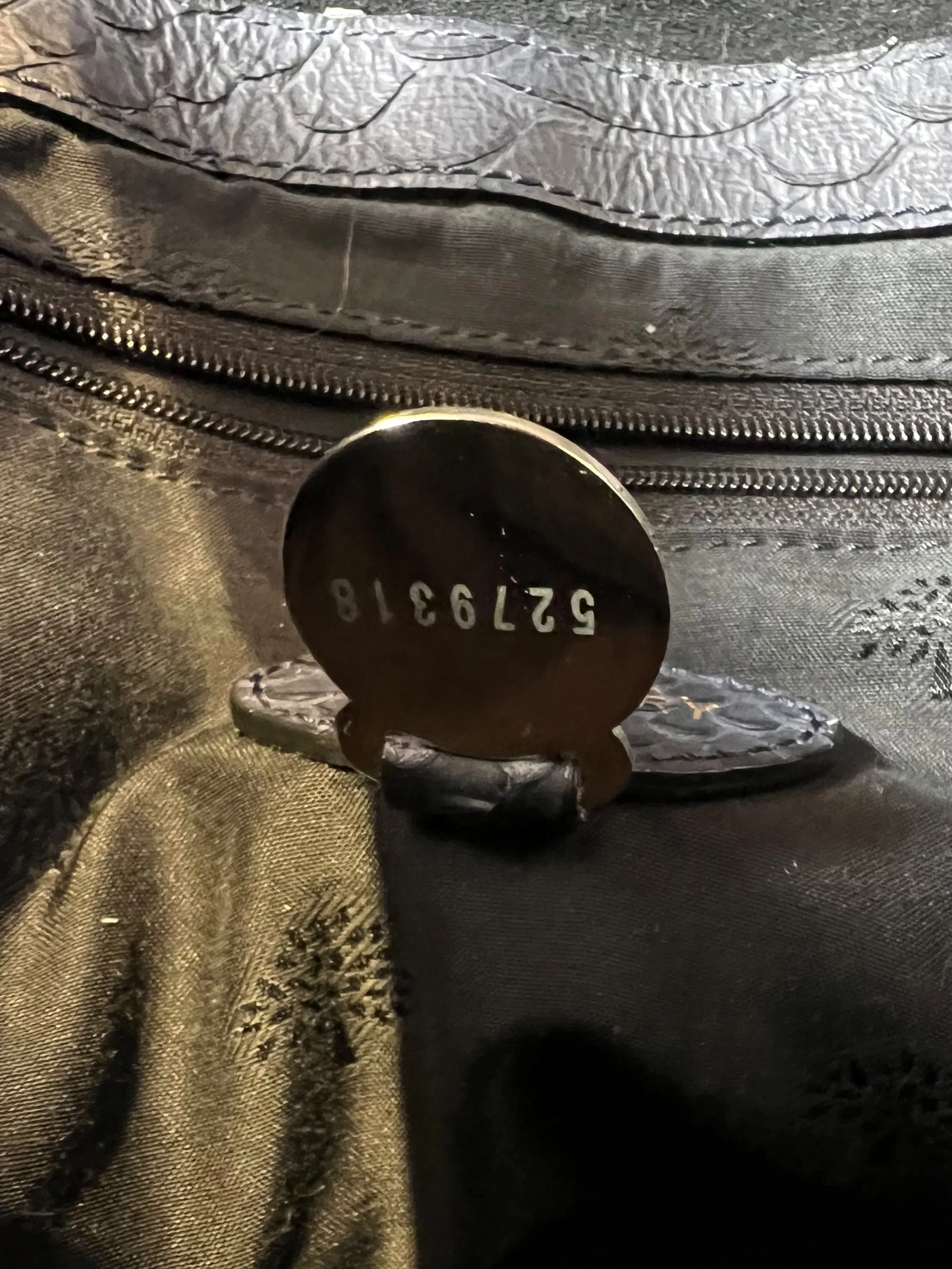 Mulberry Black Leather Alexa Satchel
