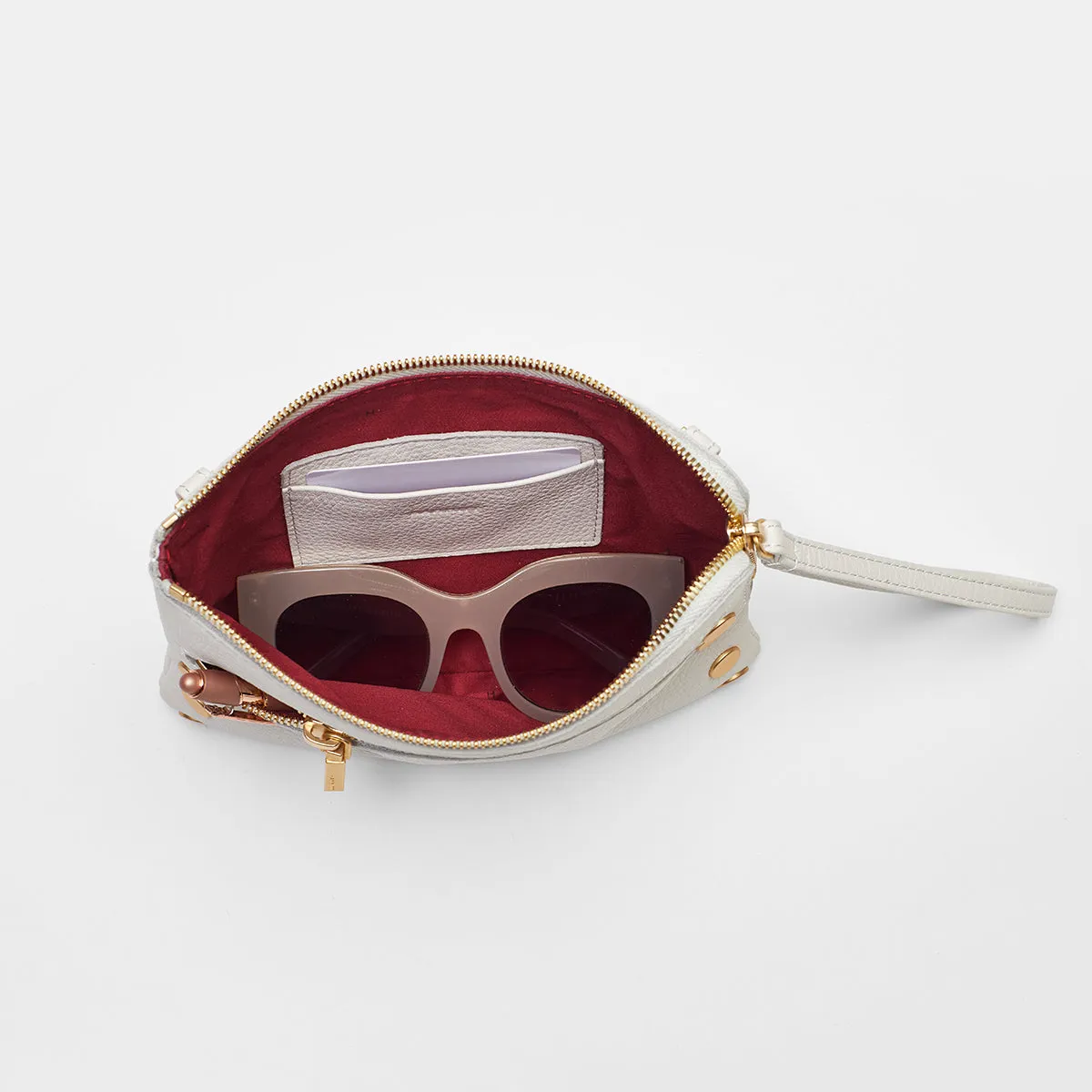 Nash | Calla Lily White/Brushed Gold | Sml