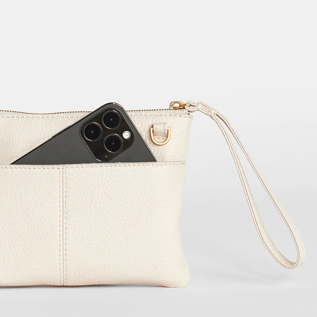 Nash | Calla Lily White/Brushed Gold | Sml