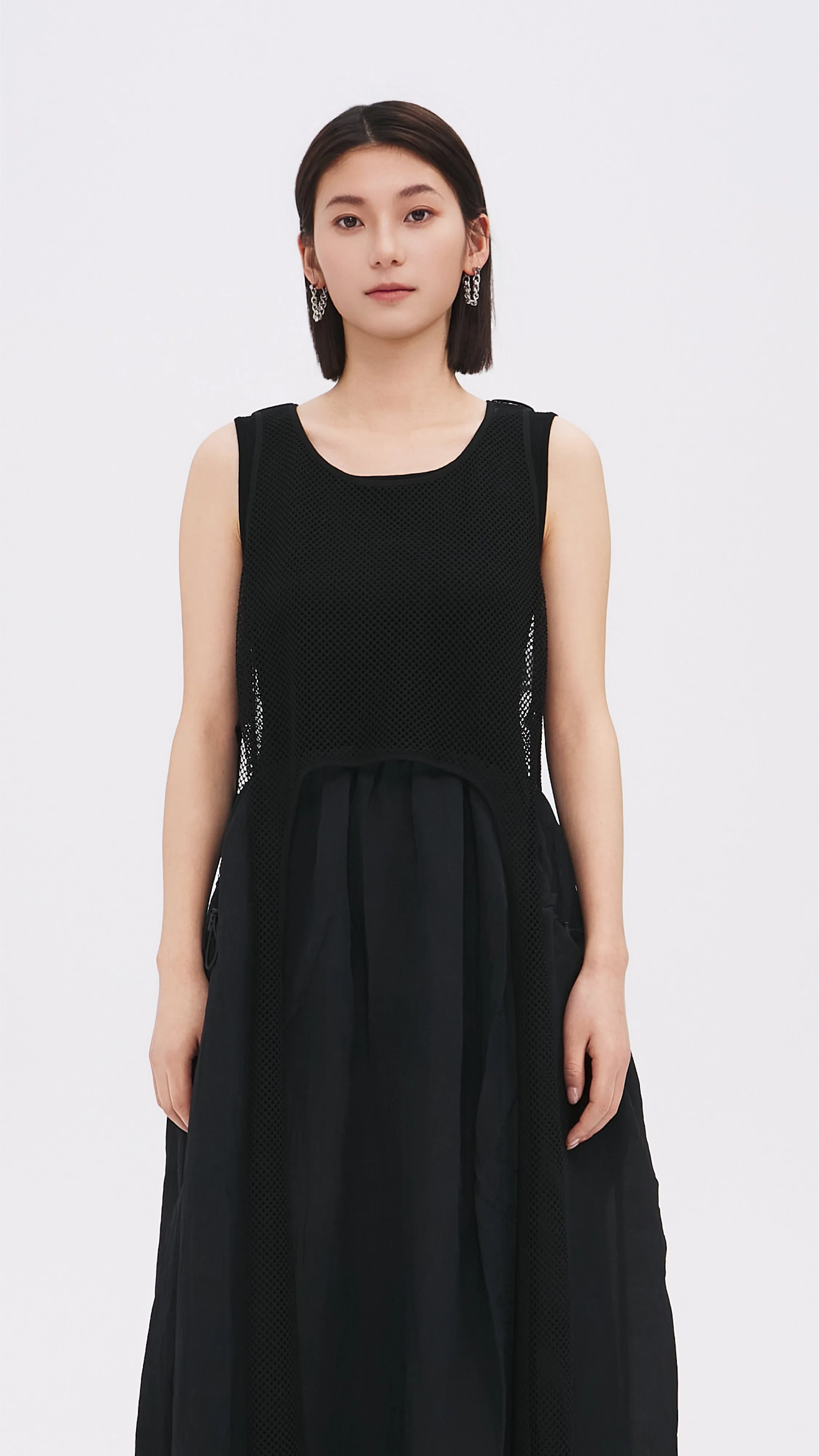 Netting Tank Top
