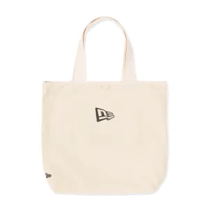 New Era Branded White Canvas Tote Bag