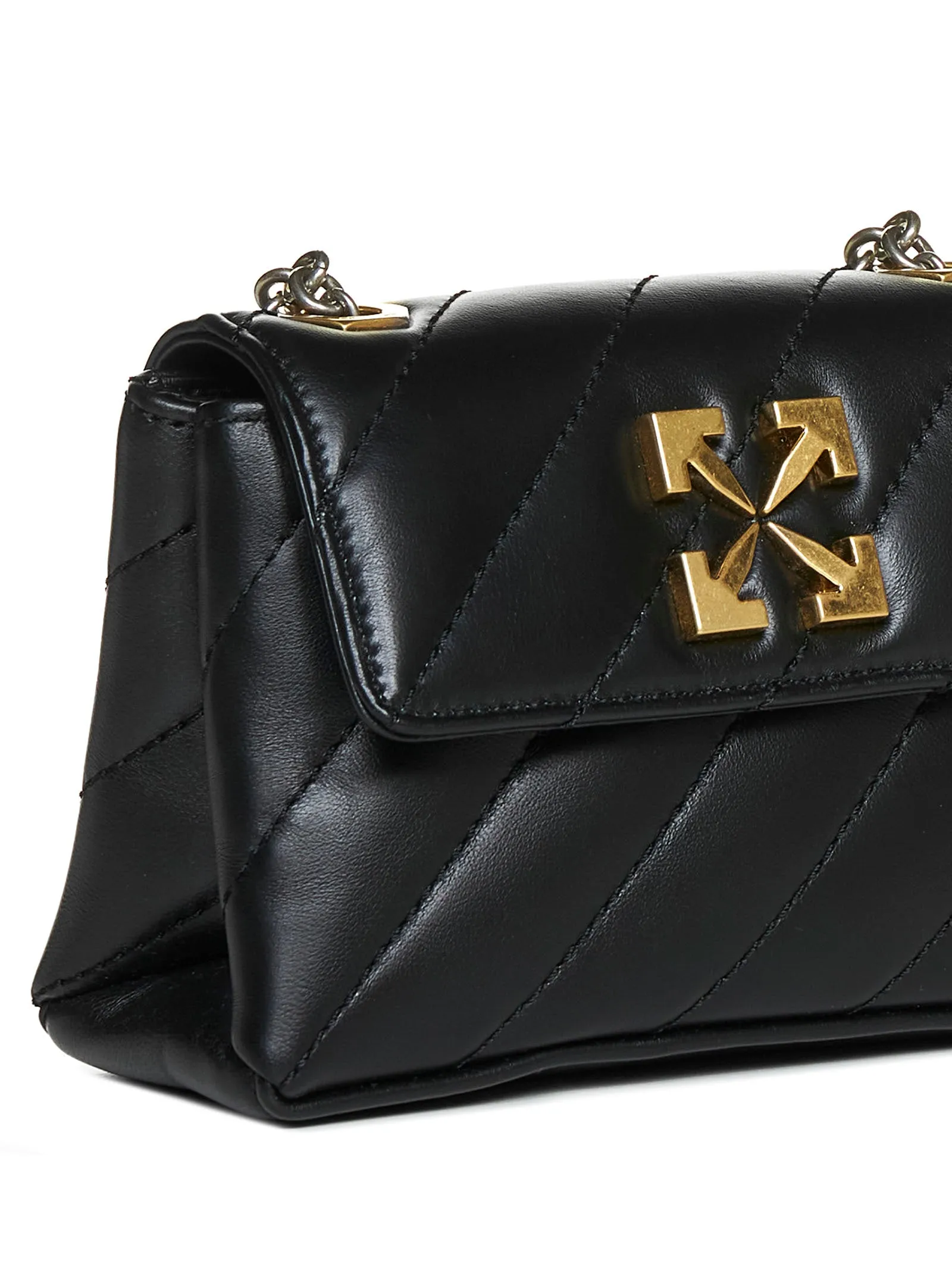 Off-White Jackhammer 17 Quilted Shoulder Bag