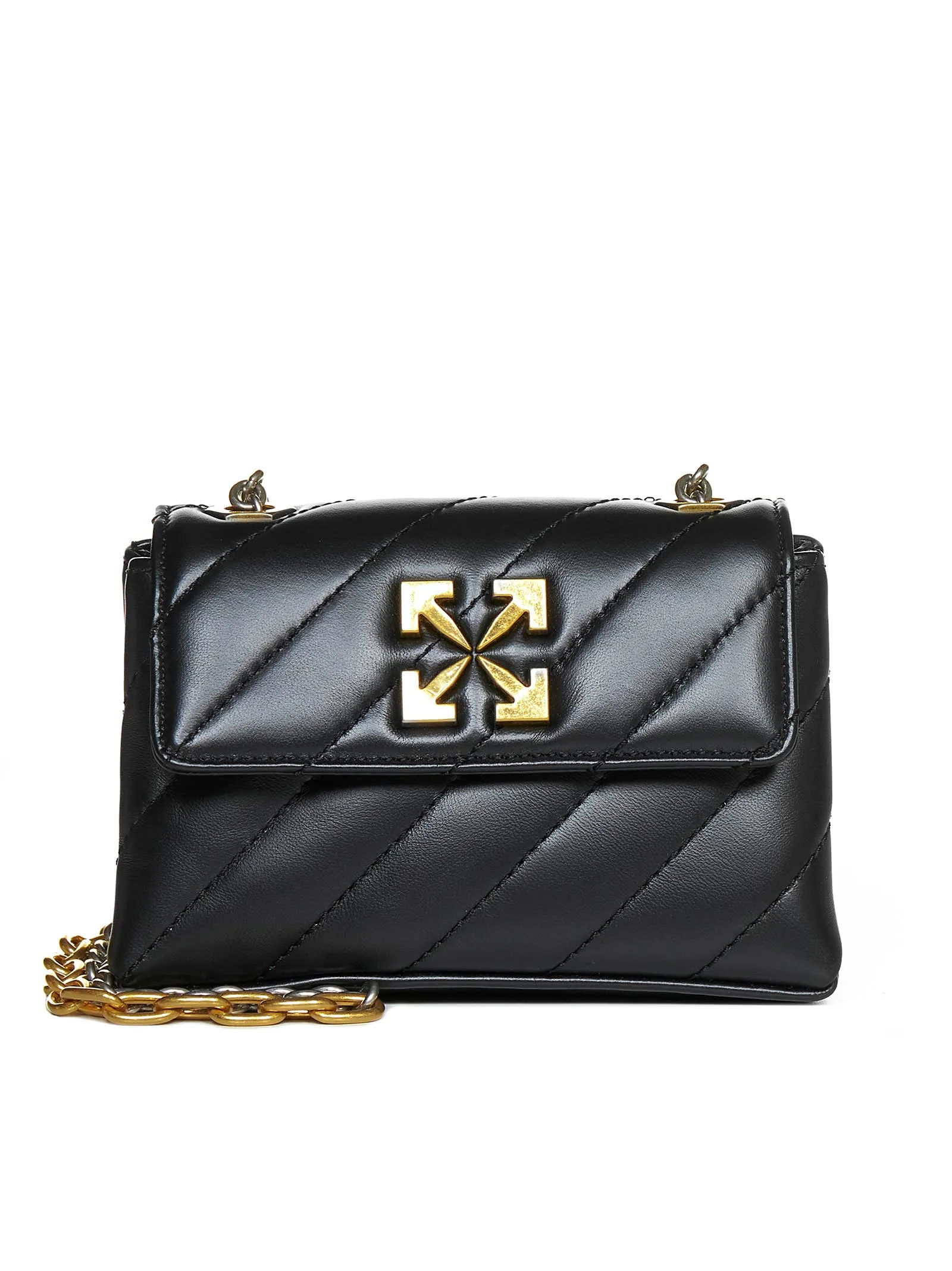 Off-White Jackhammer 17 Quilted Shoulder Bag