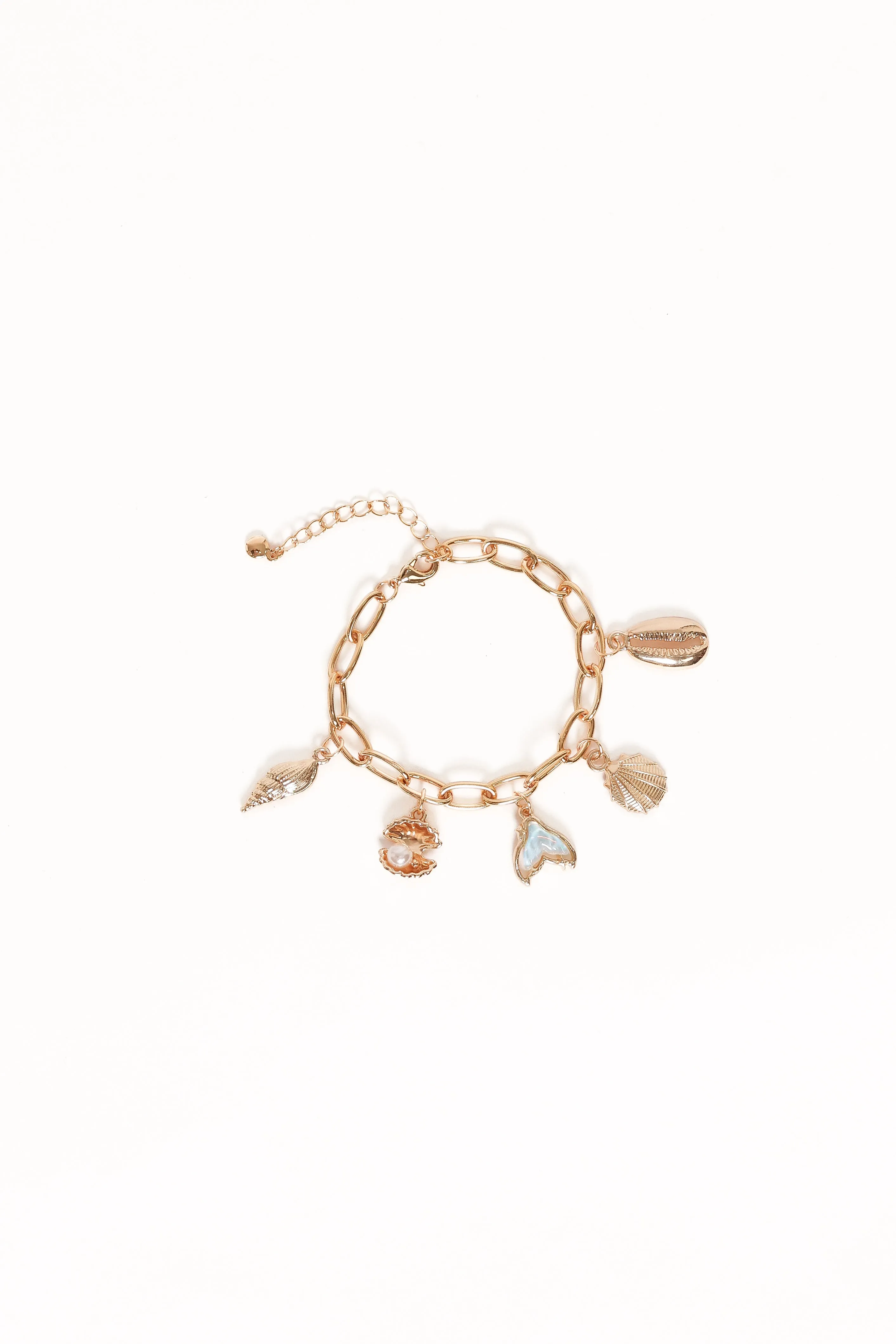 Penny Charm Bracelet - Gold